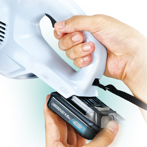 マキタ　10.8V　充電式クリーナ（トリガ式スイッチ・カプセル式）CL106FDZW　本体のみ（充電池・充電器別売）（本体だけでは使用できません）