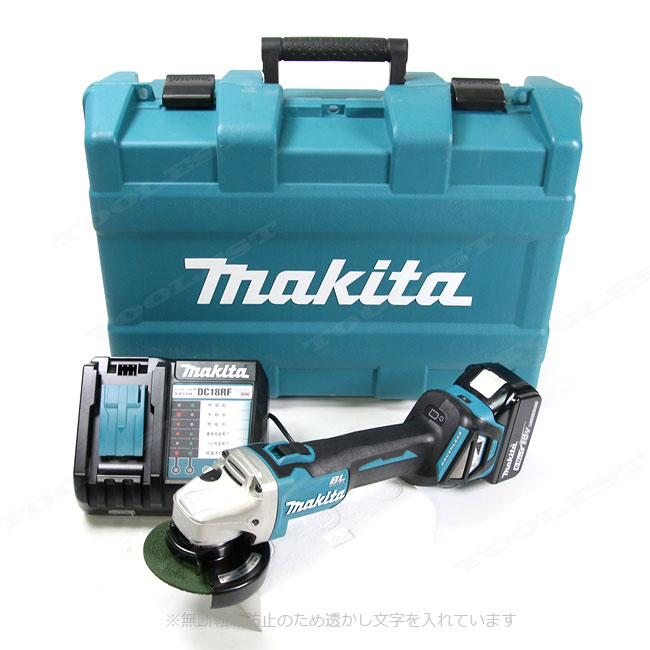 マキタ 18V 100mm充電式ディスクグラインダ GA412DRG 6.0Ah Li-ion電池 