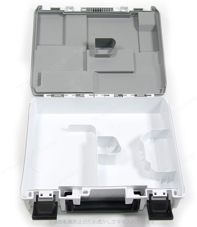 マキタ　14.4V・18V　インパクトドライバ用収納ケース　ホワイト（TD138D、TD149D、TD171D、TD160D　etc　収納可能）