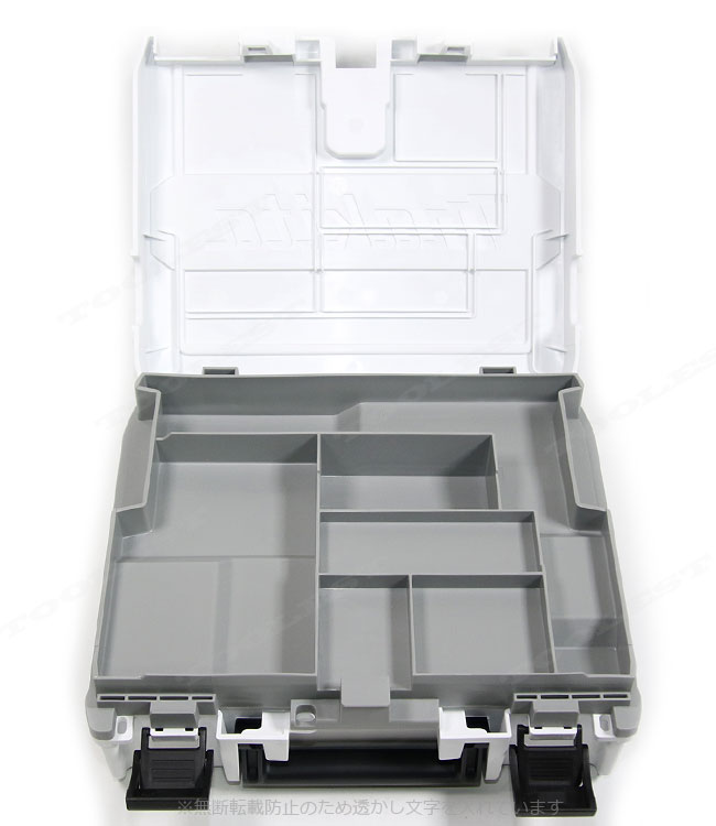 マキタ　14.4V・18V　インパクトドライバ用収納ケース　ホワイト（TD138D、TD149D、TD171D、TD160D　etc　収納可能）