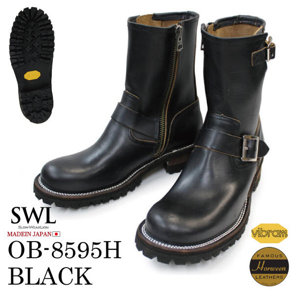 SLOWWEAR LION / SWL ( 饤) 8595H २쥶󥸥˥֡ Vibram#100 / BLACK( 饤)