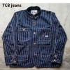 TCB JEANSʥƥӡ 󥺡ˡTCB TABBYS JACKET BLUE WABASH COVERALL Хå塡ȥ饤 С 㥱å
