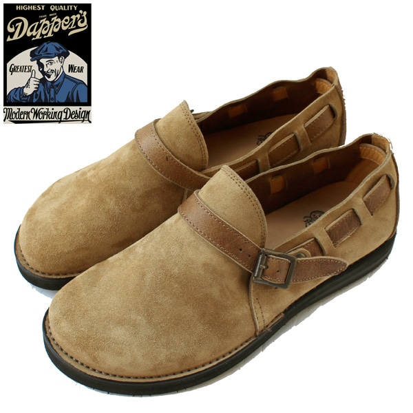 Dapper's（ダッパーズ）】Kudo Leather Slip-on Sandals LOT1393