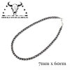 Ericka Nicolas Begayʥå˥饹ӥˡNavajo Pearl Necklace ʥХۥѡͥå쥹 [7mm/50cm] ʥХ² Silver925ʥ󥴥åȥС MatteIngotSilver