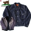 TCB JEANSʥƥӡ 󥺡ˡTCB Wool Lined 30's Jacket Wool Lined Type 1 Jacket եȥ 饤˥ ֥󥱥å  DENIM JACKET