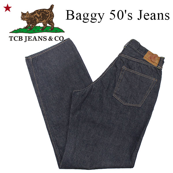 TCB JEANS Baggy 50's Jeans ティーシービージーンズ TCB JEANS（ティーシービー ジーンズ ）】TCB Baggy 50's Jeans