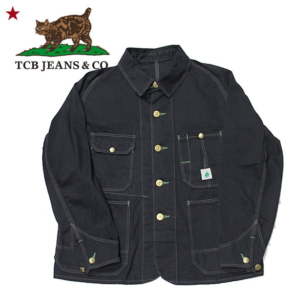 TCB JEANS（ティーシービー ジーンズ ）】Cat Head Jacket BKBK