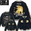 ڥơ顼Ρʥơ顼ȥ襦ˡTT15792-128 / Mid 1950s Style Velveteen Souvenir Jacket ROARING TIGER  JAPAN MAP  ٥˥ 㥱å   ٥ 