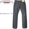 ��Stevenson Overall Co.�ʥ��ƥ����֥󥽥� �����С�������ˡ�San Francisco - 747 Rigid INDIGO DENIM ORIGINAL STRAIGHT LEG ����ǥ��� �ǥ˥� ���ȥ졼�� ������