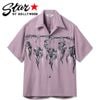 ��STAR OF HOLLYWOOD�ʥ��������֥ϥꥦ�åɡˡ� Lot No. SH39705 / HOPSACK RAYON OPEN SHIRT ��SHRUNKEN HEAD�ʥ���ꥱ��إåɡˡ� �����ϥ���� �ӥ�ơ��� ��ץꥫ