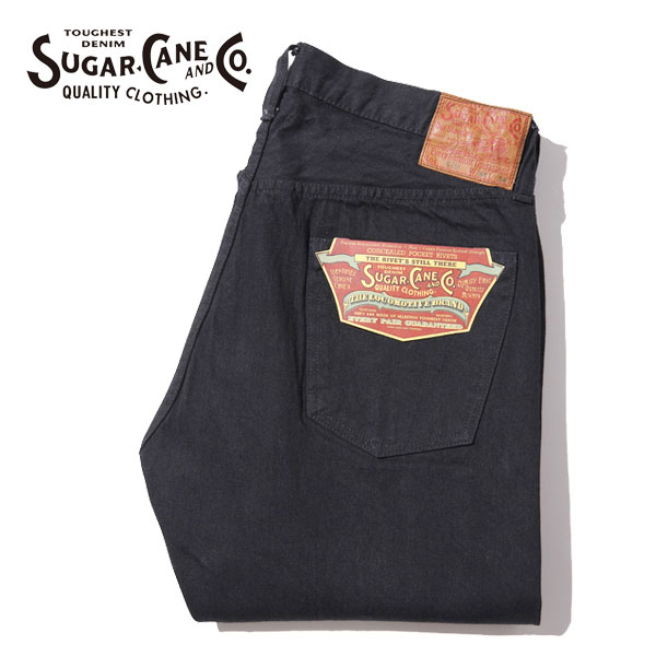 SUGAR CANEʥ奬ˡ DENIM PANTS JEANS TYPE-III (SLIM FIT) Lot No. SC41470 / 13oz. BLACK DENIM ֥åǥ˥ѥ ץꥫ VINTAGE ơ