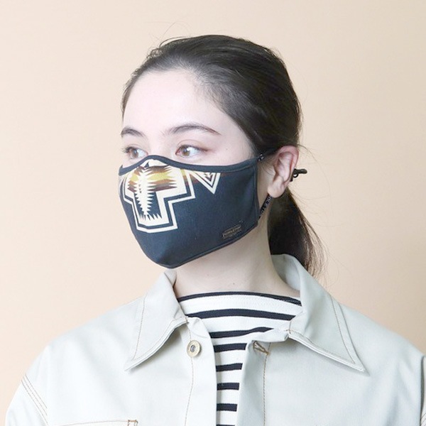 ��PENDLETON(�ڥ�ɥ�ȥ�)��HARDING PRINT MASK �ϡ��ǥ��󥰥ץ��� �ͥ��ƥ����� �ޥ��� HARDING