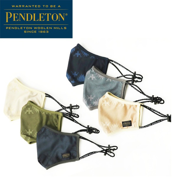 ��PENDLETON(�ڥ�ɥ�ȥ�)��SPIDERROCK PRINT MASK ���ѥ��������å� �ץ��� �ͥ��ƥ����� �ޥ��� HARDING