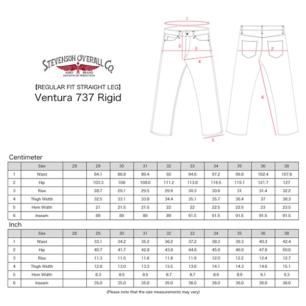 Stevenson Overall Co.（スティーブンソン オーバーオール）】Ventura