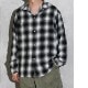 ��TOWNCRAFT�ʥ����󥯥�ե� �ˡ�PENNY'S�ʤڥˡ����ˡ�  60S  OMBRE LOOP COLLAR SHIRTS COTTON ����֥�롼�ץ��顼����ĥ��åȥ� Ĺµ����� CHECK SHIRTS �����å������ MADE IN JAPAN ������ TC24S00400