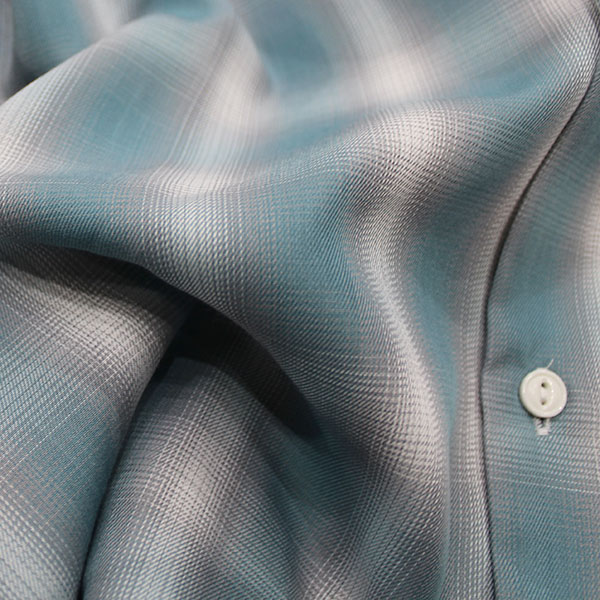 ��BIG MIKE�ʥӥå��ޥ����ˡ�Lot 102525531 OMBRE Rayon Mix Ombre Check S/S Shirts ����֥� �졼��� �����å� CHECK SHIRTS �����å������ Safari 5���Ǻ�