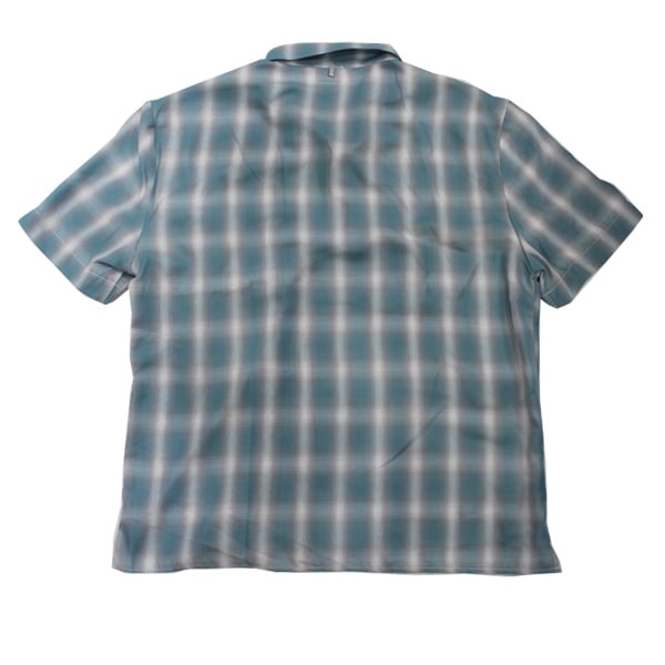 ��BIG MIKE�ʥӥå��ޥ����ˡ�Lot 102525531 OMBRE Rayon Mix Ombre Check S/S Shirts ����֥� �졼��� �����å� CHECK SHIRTS �����å������ Safari 5���Ǻ�