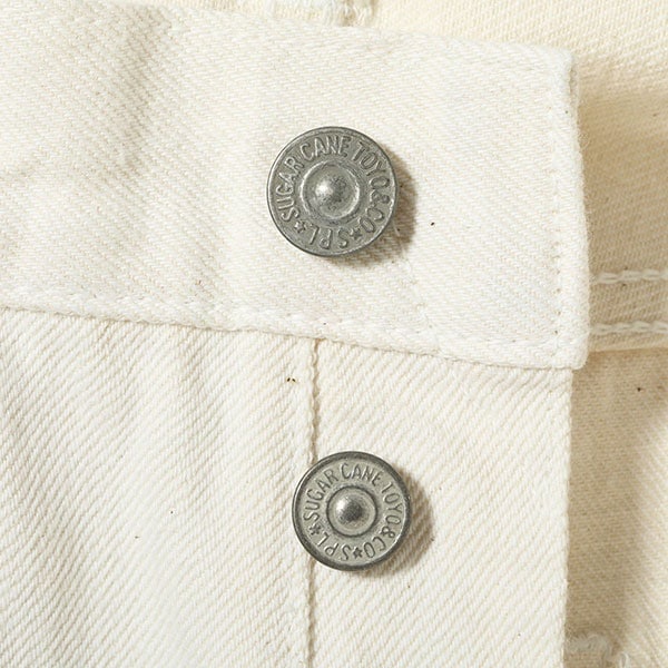 ��SUGAR CANE�ʥ��奬��������ˡ�Lot No. SC42560 / 13oz. WHITE DENIM ��1947 MODEL�� (REGULAR STRAIGHT) �ǥ˥�ѥ�� ��ץꥫ VINTAGE ������ơ��� 