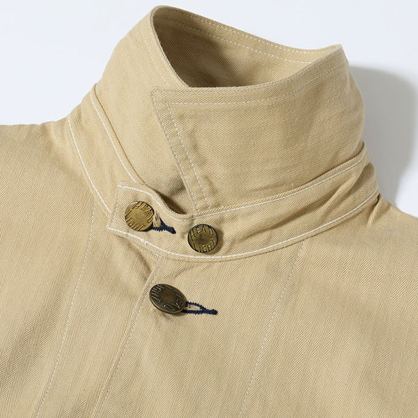��HEADLIGHT �ʥإåɥ饤�ȡˡ� Lot No. HD15908 / 10oz. RANDOM HBT WORK COAT