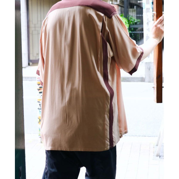 ��DEL MAR sportswear �ʥǥ�ޡ����ݡ��ĥ��������ˡ�/BOWLING SS SHIRTS �ܡ���󥰥����