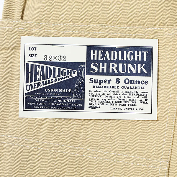 ��HEADLIGHT �ʥإåɥ饤�ȡˡ� Lot No. HD42656 / HEADLIGHT 10oz. RANDOM HBT WORK DUNGAREES �ڥ��󥿡��ѥ�� ����ѥ��