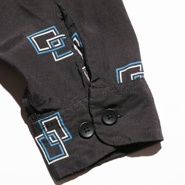 ��TOWNCRAFT�ʥ����󥯥�ե� �ˡ�PENNY'S�ʤڥˡ����ˡ� ATOMIC PRINTED LOOP COLLAR SHIRTS �ץ��ȥ졼��� �����ץ󥫥顼�����