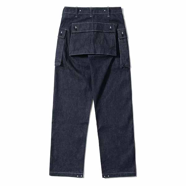 ��BUZZ RICKSON'S�ʥХ��ꥯ���󥺡ˡ� U.S. MARINE CORPS M-1944 DENIM CIV.  PANTS SHORT LENGTH �ǥ˥� �ߥ꥿�꡼�ѥ�� �ե��ƥ������ѥ�� ��󥭡��ѥ�� ���ѥ� BR42637