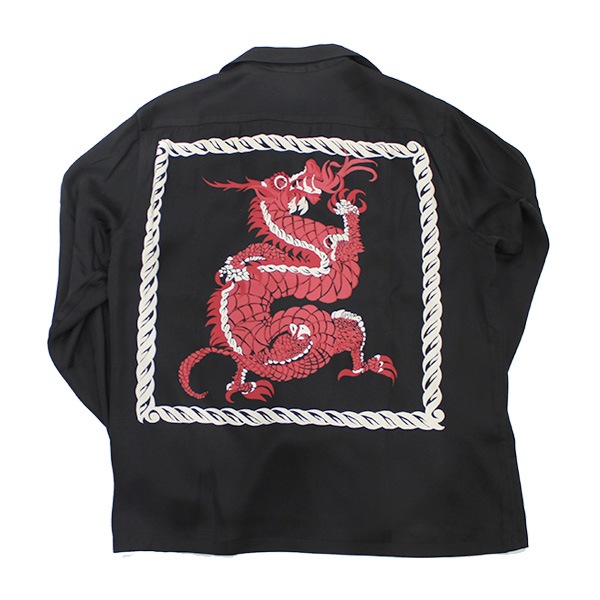 The GROOVIN HIGHʥ롼ϥˡDragon 1950s Rayon L/S Shirt ɥ饴 졼󥷥 ץ󥫥顼 TOWNCRAFT 250101 50s L/S Shirt / Dragon