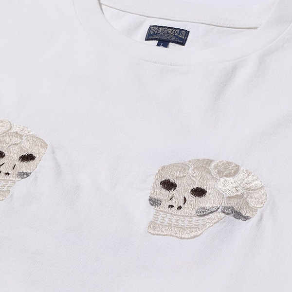 �ڥơ��顼���Ρ�Lot No. TT79393 / SUKA T-SHIRT EMBROIDERED ��SKULL & SNAKE�� ����T T����� T SHIRTS ���������