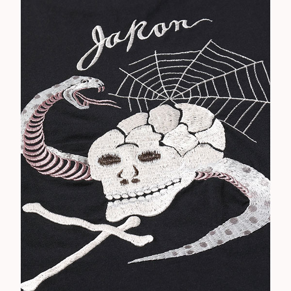 �ڥơ��顼���Ρ�Lot No. TT79393 / SUKA T-SHIRT EMBROIDERED ��SKULL & SNAKE�� ����T T����� T SHIRTS ���������