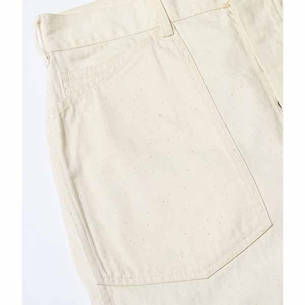 ��BUZZ RICKSON'S�ʥХ��ꥯ���󥺡ˡ� WORKING WHITE TWILL TROUSERS �ȥ饦������ �ȥ饦�����ѥ�� �ۥ磻�ĥĥ���BR42635