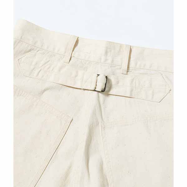 ��BUZZ RICKSON'S�ʥХ��ꥯ���󥺡ˡ� WORKING WHITE TWILL TROUSERS �ȥ饦������ �ȥ饦�����ѥ�� �ۥ磻�ĥĥ���BR42635