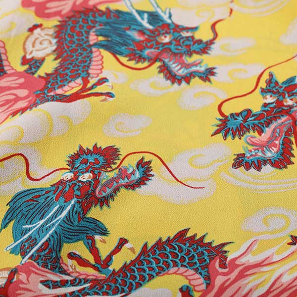 ϥ󥬡ץ쥼ȢSUN SURFʥ󥵡աˡLot No. SS39227 / RAYON HAWAIIAN SHIRT TEAM OF DRAGONS ALOHA ϥġ ϥ磻󥷥