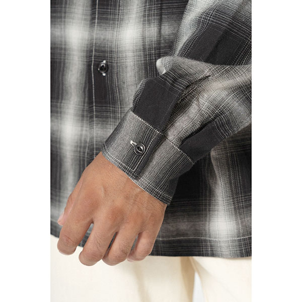 ��BIG MIKE�ʥӥå��ޥ����ˡ�Light Flannel Shirts Ombre Check Shirts �饤�ȥե��ͥ� ����֥�����å������ Ĺµ����ġ�102415000��102415004�˥ͥ��ƥ��֥���ѥˡ���