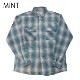 ��BIG MIKE�ʥӥå��ޥ����ˡ�Light Flannel Shirts Ombre Check Shirts �饤�ȥե��ͥ� ����֥�����å������ Ĺµ����ġ�102415000��102415004�˥ͥ��ƥ��֥���ѥˡ���