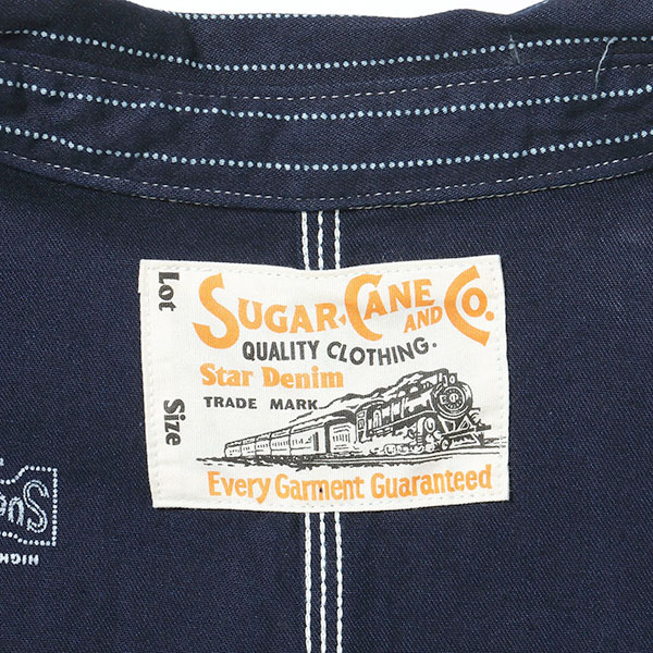 ��SUGAR CANE�ʥ��奬��������ˡ�Lot No. SC15658 / 9oz. WABASH STRIPE WORK COAT �����Хå��她�ȥ饤�� ��������� COVERALL ���С�������