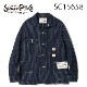 ��SUGAR CANE�ʥ��奬��������ˡ�Lot No. SC15658 / 9oz. WABASH STRIPE WORK COAT �����Хå��她�ȥ饤�� ��������� COVERALL ���С�������