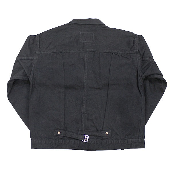 ��TCB JEANS�ʥƥ��������ӡ� �����󥺡��ˡ�NEW S40's JACKET BKBK WW2 �����ǥ� 40ǯ�奸�㥱�å� BLACK DENIM �֥�å��ǥ˥�