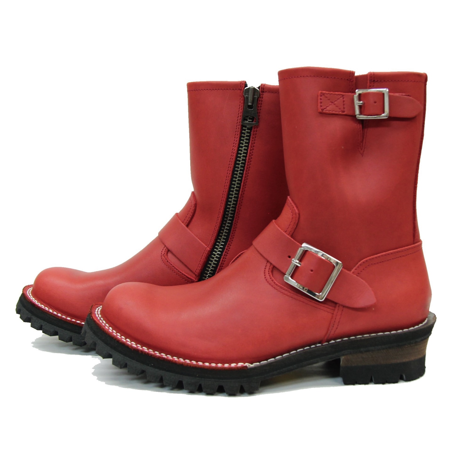 SLOWWEAR LION / SWL (������������ �饤����)[OB8595SR] ������ɥ̥Хå��쥶�� ����֡��� ���󥸥˥��֡��� �Х������֡��� �ӥ֥�ॽ����#100 RED ��å� �� ���� ���ƥå���������ˡ ������