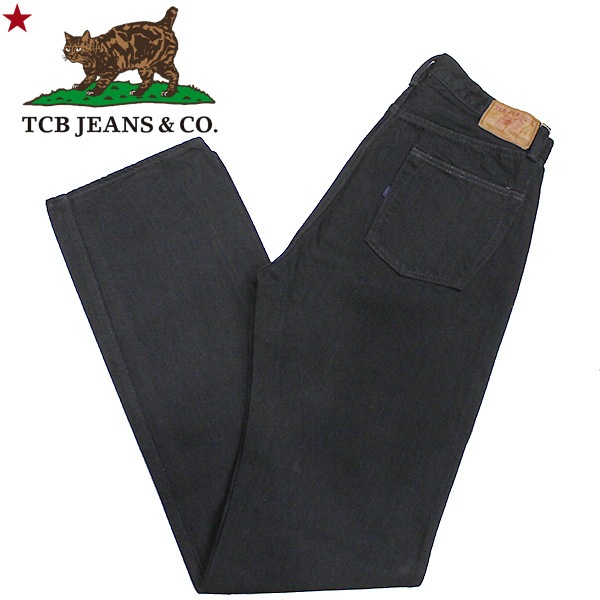 ��TCB JEANS�ʥƥ��������ӡ� �����󥺡��ˡ� S40's Jeans BKBK 13.5oz �����ǥ�  ������ JAPAN DENIM BLACK DENIM �֥�å��ǥ˥�