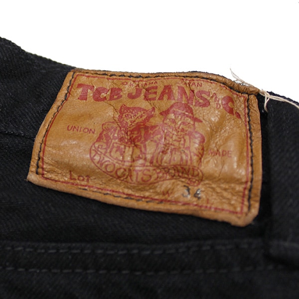 ��TCB JEANS�ʥƥ��������ӡ� �����󥺡��ˡ� S40's Jeans BKBK 13.5oz �����ǥ�  ������ JAPAN DENIM BLACK DENIM �֥�å��ǥ˥�