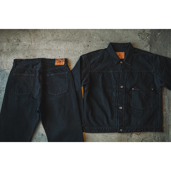��TCB JEANS�ʥƥ��������ӡ� �����󥺡��ˡ� S40's Jeans BKBK 13.5oz �����ǥ�  ������ JAPAN DENIM BLACK DENIM �֥�å��ǥ˥�