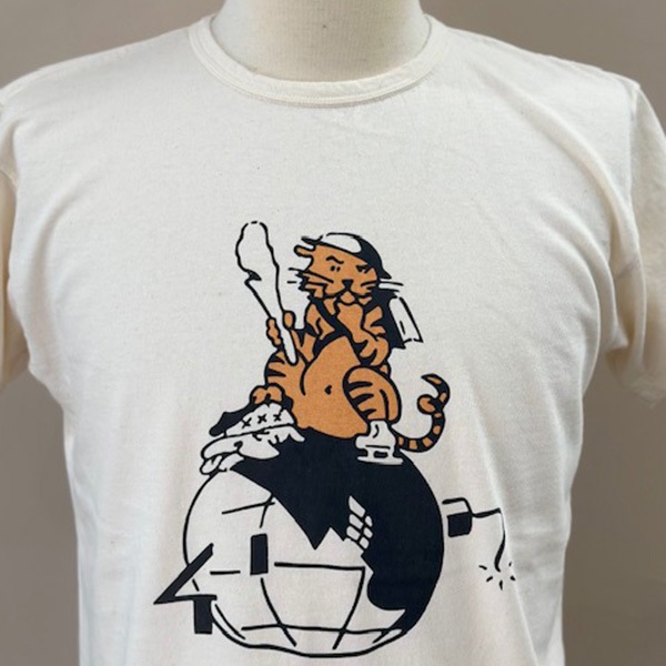 ��Dapper's�ʥ��åѡ����ˡ�1.3mm Binder C Neck Tee Standard Sewing Model LOT1701 (TIGER) �ץ��� T-SHITS T�����