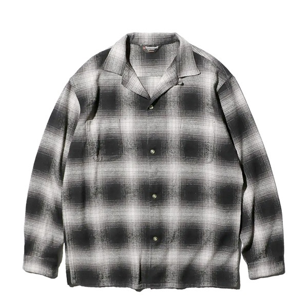 ��TOWNCRAFT�ʥ����󥯥�ե� �ˡ�PENNY'S�ʤڥˡ����ˡ� 60S LOOP COLLAR NEL OMBRE SHIRTS ����֥�롼�ץ��顼 �ͥ륷��� Ĺµ����� CHECK SHIRTS �����å������ TC24F01800