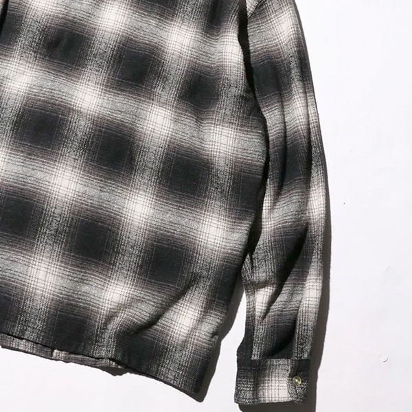 ��TOWNCRAFT�ʥ����󥯥�ե� �ˡ�PENNY'S�ʤڥˡ����ˡ� 60S LOOP COLLAR NEL OMBRE SHIRTS ����֥�롼�ץ��顼 �ͥ륷��� Ĺµ����� CHECK SHIRTS �����å������ TC24F01800