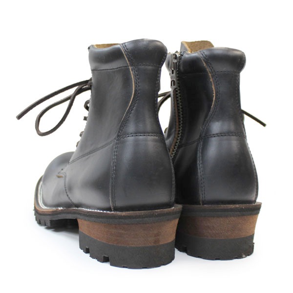 【美品】SLOW WEAR LION 8593H　クロムエクセル　ワークブーツ 8593H │ クロムエクセルレザープレーンMIDブーツ | SWL：Slow