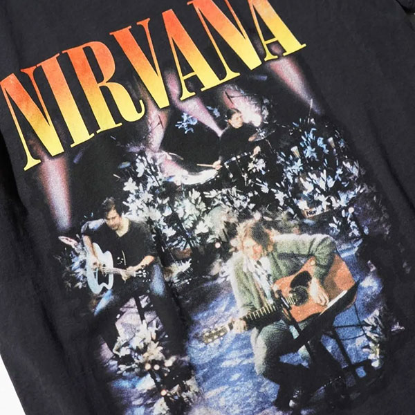 ��THRIFTY LOOK�ʥ���եƥ�����å��ˡ�NIRVANA TEE ��MTV Unplugged ��MTV ����ץ饰�ɡˡ���Ųù� VINTAGE �ӥ�ơ������� T����� �˥�С��� �����ȥ��С���