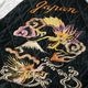 �ڥơ��顼���Ρʥơ��顼�ȥ��襦�ˡ�tt15973-219 / Mid 1950s Style Acetate Quilted Souvenir Jacket ��WHITE TIGER�� �� ��DUELLING DRAGONS�� �� �ۥ磻�ȥ������� ζ �ɥ饴�� �����ơ��� ����ƥ��� ��������� �����٥˥����㥱�å�