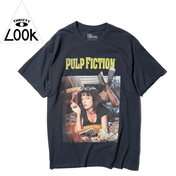 ��THRIFTY LOOK�ʥ���եƥ�����å��ˡ�PULP FICTION �ʥѥ�ס��ե��������� �إݥ����������ȡ���Ųù� VINTAGE �ӥ�ơ������� T����� ������ƥ��󡦥����ƥ�����