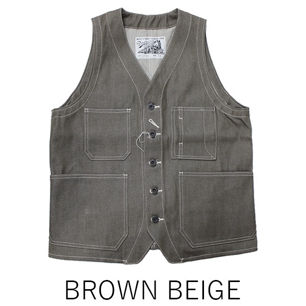 ��Dapper's�ʥ��åѡ����ˡ�Standard Work Vest With WW�� LOT1804 �����ǥ� ����٥���